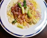 アスパラガスとベーコンのクリームパスタ作り方5写真