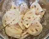 コスパも味も最高！薩摩芋と蓮根の甘辛炒め作り方4写真