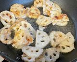 コスパも味も最高！薩摩芋と蓮根の甘辛炒め作り方5写真