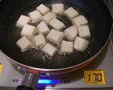 揚げ高野豆腐のにんにく醤油ソース♪作り方8写真