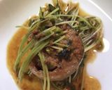 サバ缶と豆苗をレンチンで♪作り方3写真