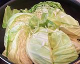 ラーメンに応用キャベツと鶏ササミの蒸し煮作り方1写真