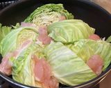 ラーメンに応用キャベツと鶏ササミの蒸し煮作り方3写真
