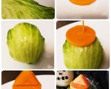 ハロウィン～おにぎりとハンバーグ作り方6写真