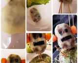 ハロウィン～おにぎりとハンバーグ作り方9写真