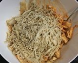 油揚げと大根葉とキャベツの胡麻だれサラダ作り方3写真