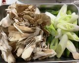 豚こまと舞茸の甘酢炒め作り方1写真