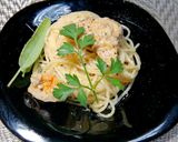 あん肝のクリームパスタ作り方7写真