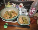 ゴーヤーと鶏もも肉の煮物作り方7写真