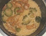 ゴーヤーと鶏もも肉の煮物作り方8写真