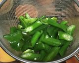 産直野菜で甘酢あんかけ（唐辛子入り）　作り方4写真