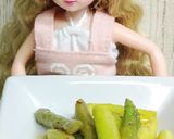 リカちゃん♡アスパラガスガリバタソテー*作り方7写真