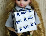 リカちゃん♡塩昆布クリームチーズ♪作り方1写真