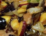 産直野菜で甘酢あんかけ（唐辛子入り）　作り方11写真