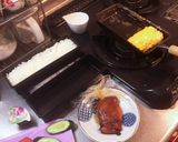 照り焼きチキンと野菜のお弁当作り方3写真