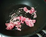 お弁当★少量牛肉とレンコン旨辛中華炒め作り方4写真