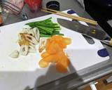 お弁当の隙間埋め　簡単差し色野菜炒め作り方1写真