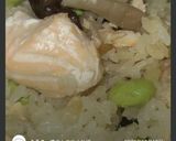 鮭としめじの秋の炊き込みご飯作り方4写真