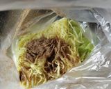 アイラップでレンジ焼きそば作り方2写真