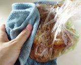 アイラップでレンジ焼きそば作り方4写真