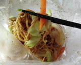 アイラップでレンジ焼きそば作り方6写真