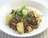 レンズ豆とかぶのクリーム煮作り方6写真