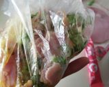 アイラップでレンジチャーハンおにぎり作り方2写真
