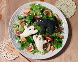 ハロウィントーストサラダ作り方6写真
