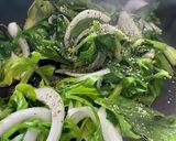 セロリの葉っぱと豆腐でスフォルマート作り方1写真