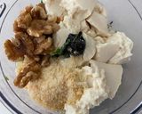 セロリの葉っぱと豆腐でスフォルマート作り方2写真
