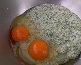 セロリの葉っぱと豆腐でスフォルマート作り方3写真