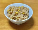寝る直前にセットできる炊き込みコーン飯作り方3写真