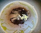 サラダチキンで作るクリームバジルのパスタ作り方3写真