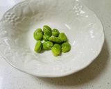 サラダチキンで作るクリームバジルのパスタ作り方1写真