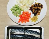 【1品でカロリーチャージ！】　鯖そぼろ丼作り方1写真