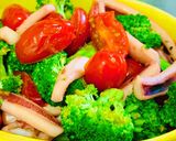 10分！イカと野菜のレモン香るサラダ♡作り方7写真