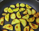 揚げない♪簡単半月大学芋作り方9写真