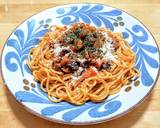 作り置きボロネーゼでスピンオフ的パスタ作り方4写真