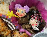 神無月13　ひじきバーグ　ハロウィン弁当作り方4写真