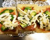 簡単手作りソースの油揚げピザ☆作り方2写真
