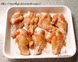 鶏手羽元とエリンギのスパイシー照り焼き作り方1写真