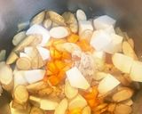 煮込んだネギと生姜が美味しい豚汁作り方3写真
