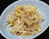 時短簡単美味レンチンで作る豆もやし和え物作り方5写真