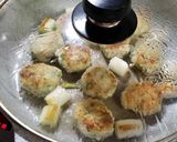 焼き！まいたけネギ団子作り方6写真