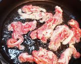 豚肉つまみ作り方6写真