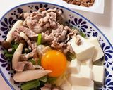 豚肉とキノコの鍋？作り方5写真