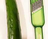 ワッフルスライス胡瓜のサラダ作り方1写真