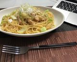 AIレシピ⑤:鶏胸肉の中華風パスタ作り方15写真
