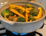 舞茸のアヒージョと〆のパスタ作り方6写真