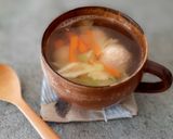 冷凍の鶏肉団子で！ほっこりスープ２種作り方5写真